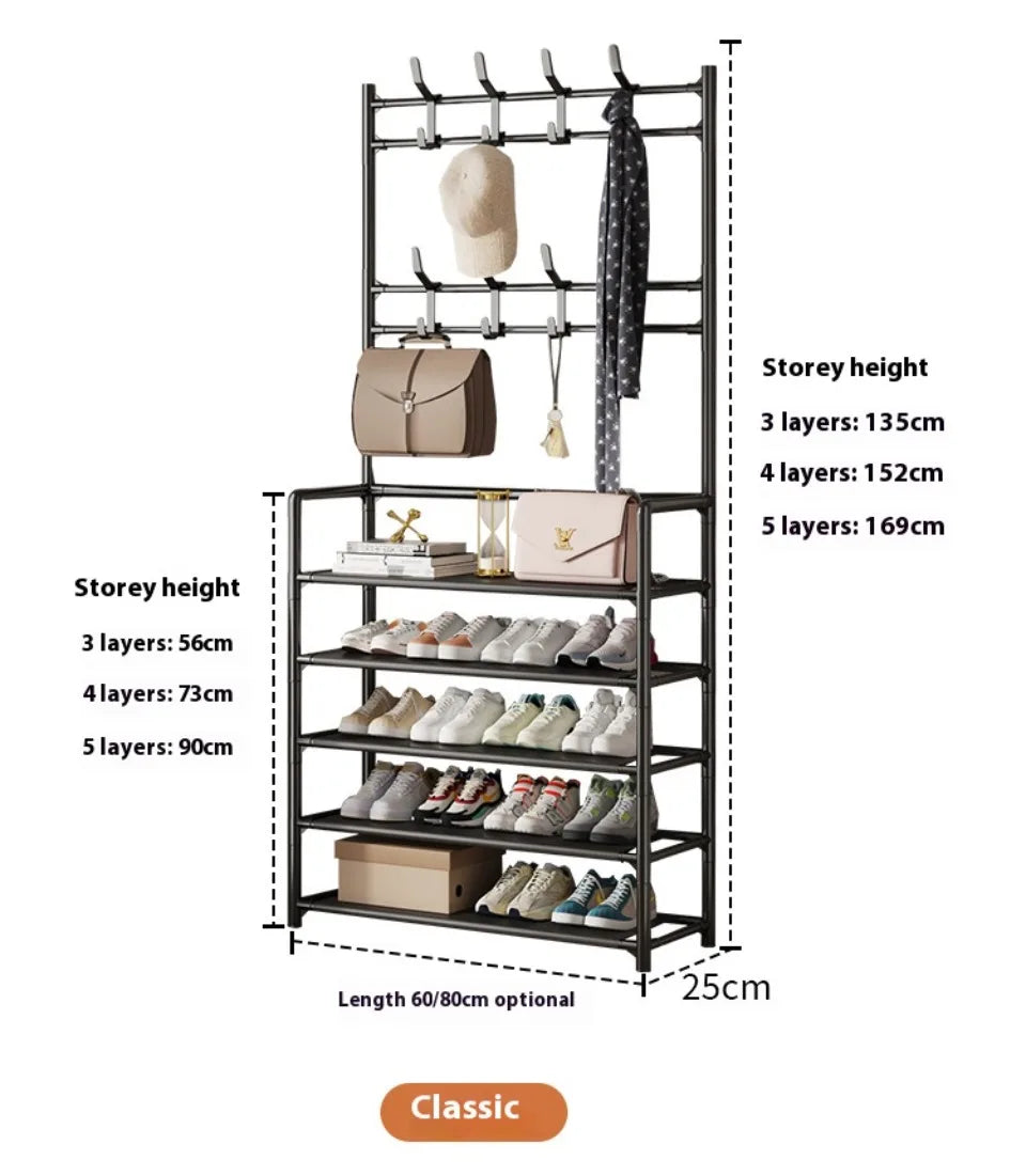 Oakland Shoes & Coat/Hack Stand