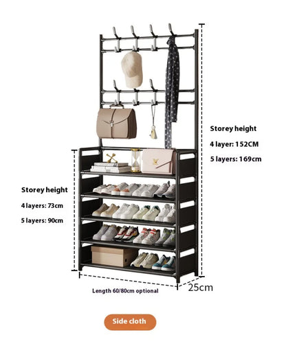 Oakland Shoes & Coat/Hack Stand