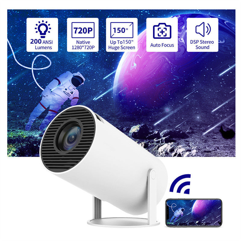 BT 5.0 Mini Portable Home-Theatre Freestyle Projector